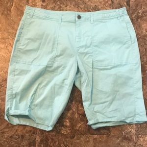 Lane Bryant Aqua Bermuda Shorts